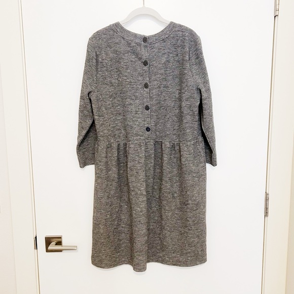 LOFT Textured Knit 3/4 Sleeve Dress - Picture 3 of 8